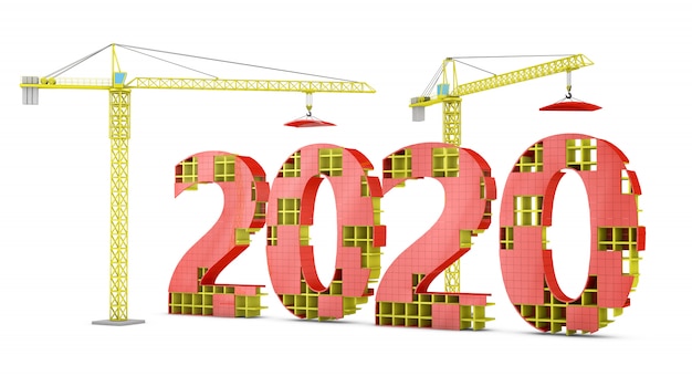 Budowa żurawi wieżowych 2020