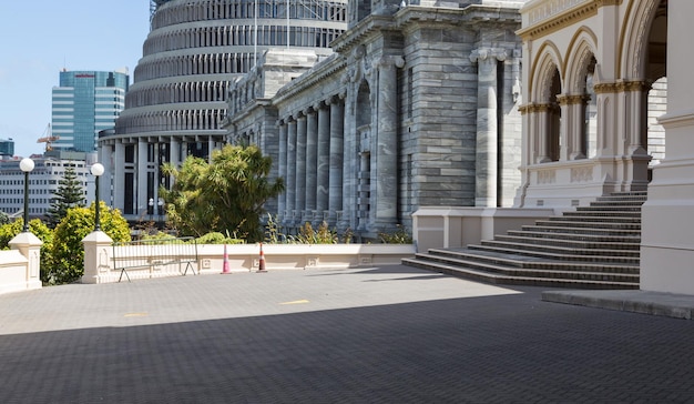 Budynek Biblioteki Parlamentarnej Wellington NZ