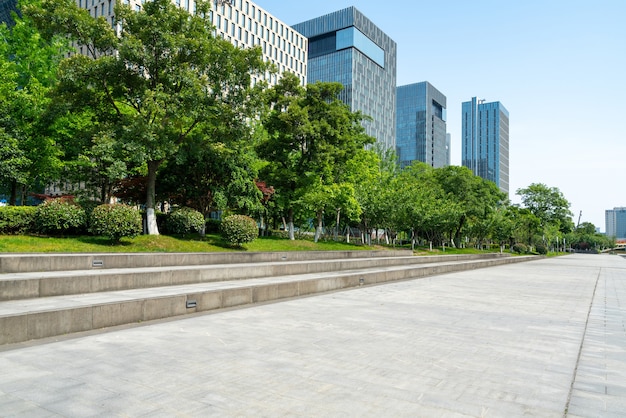 Budynek biurowy centrum finansowego w Ningbo East New Town, Chiny