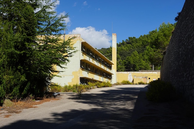 Budynek, w którym znajduje się hotel