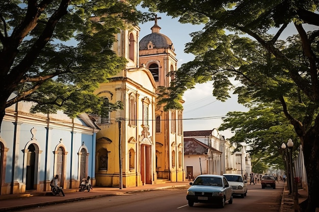 Budynki historycznego centrum So Lus Maranho w Brazylii