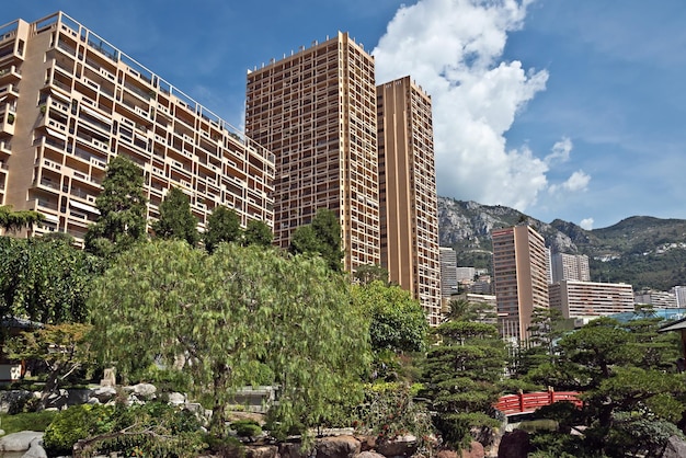 Budynki Monako Monte Carlo