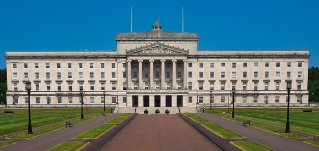 Budynki Parlamentu Stormont W Belfaście