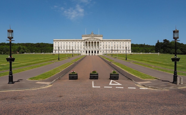 Budynki Parlamentu Stormont W Belfaście