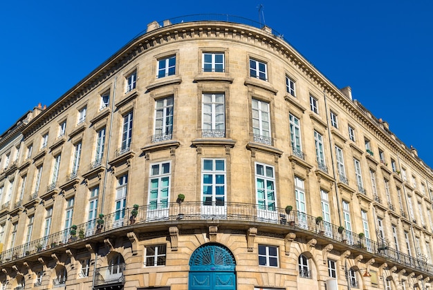 Budynki w historycznym centrum Bordeaux - Francja, Akwitania