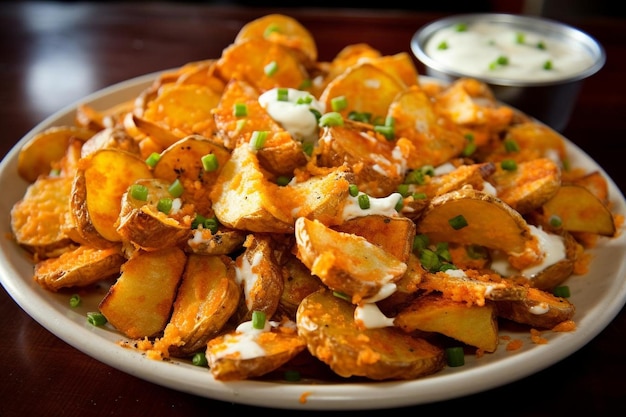 Buffalo Ranch Fry Potato Temptation