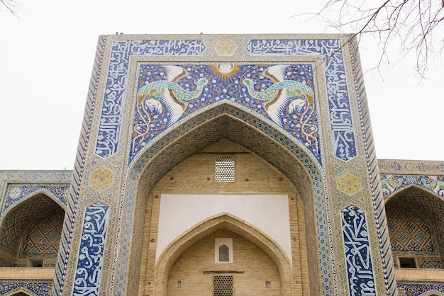 Bukhara Uzbekistan Grudzień 2022 Madrasah Divan Begi