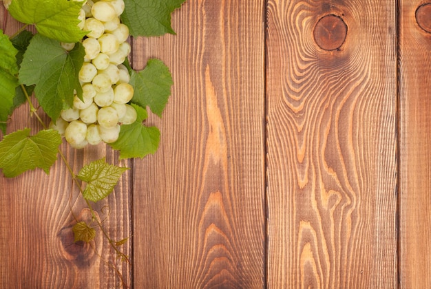 Bukiet białych winogron