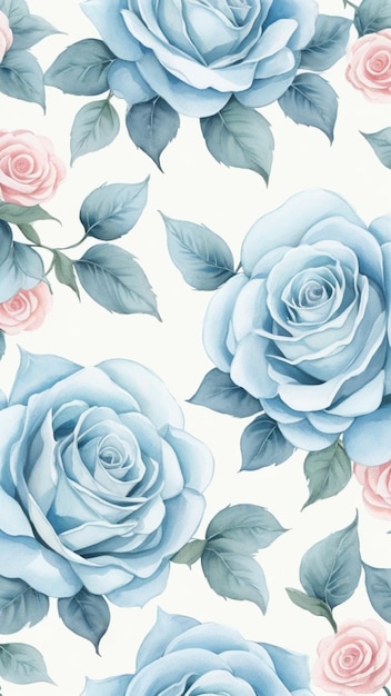 Bukiet marzeń Baby Blue i Baby Pink Rose