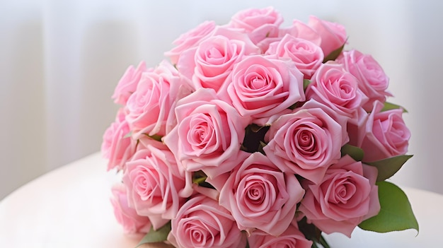 Bukiet ślubny różowe kwiaty ślubne