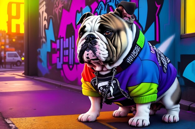 Bulldog Street Swagger w scenie miejskiej