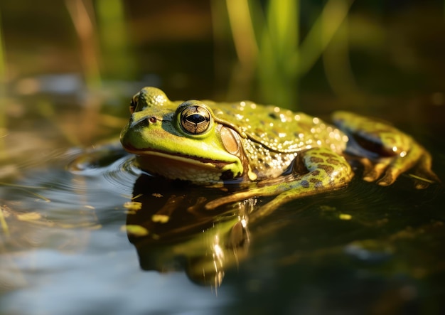 Bullfrog to termin odnoszący się do dużych agresywnych żab