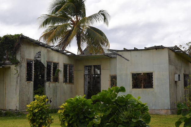 Bungalow na wyspie Polinezji