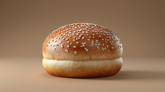 Burger bun pusty odizolowany Burger bun puste odizolowane