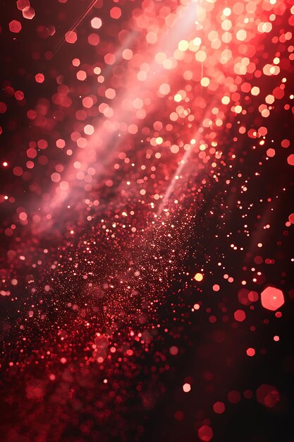 Bursting Light Flares With Explosion Flares and Ruby Color F Glowing Texture Y2K Collage Light Art