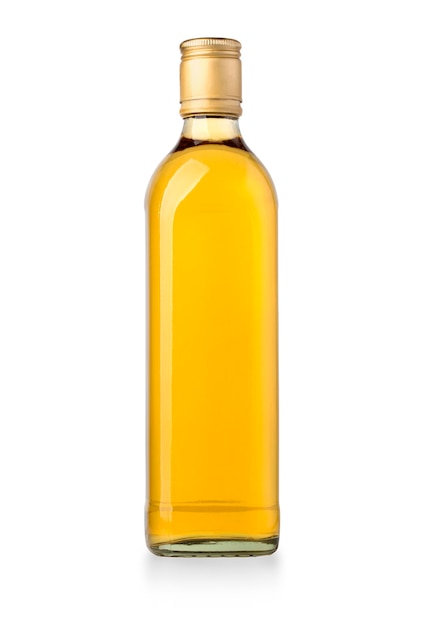 Butelka whisky odizolowana