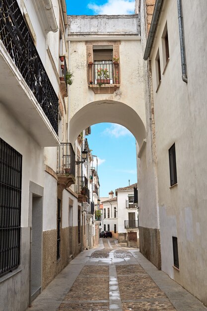 Caceres Arco De Espana Hiszpania łuk