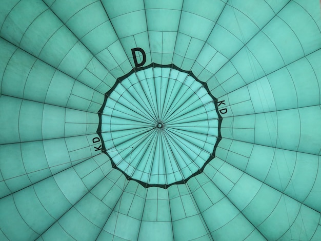 Zdjęcie cała ramka z balonami na gorące powietrze