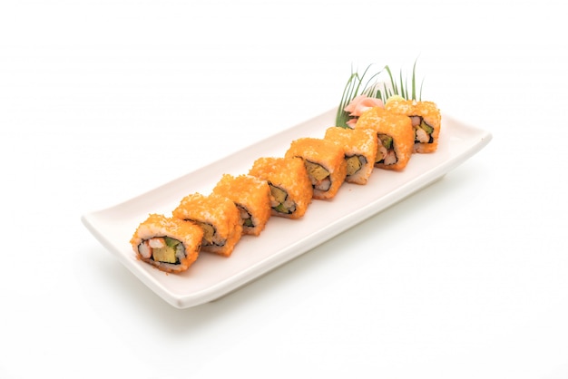 California sushi roll - japoński styl jedzenia