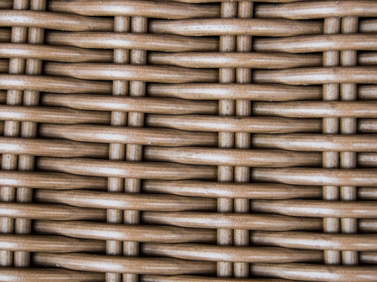 Zdjęcie całkowicie nakręcony z wicker