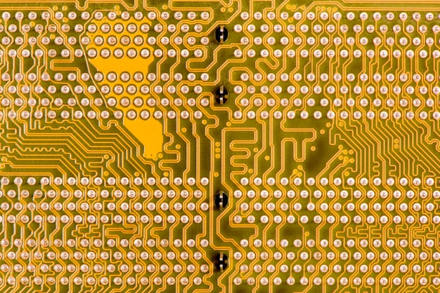 Zdjęcie całkowite zdjęcie chipów komputerowych