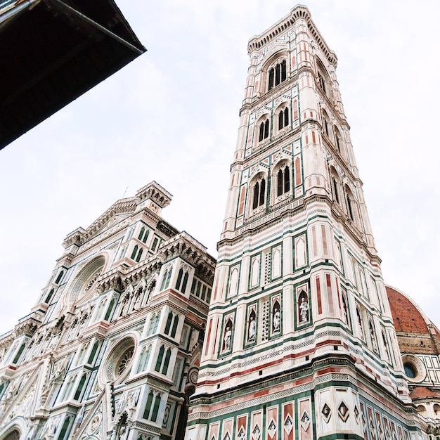 Campanile Giotta I Fasada Duomo Rano