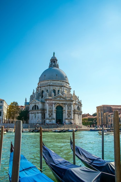 Canal Grande W Wenecji W Słoneczny Dzień