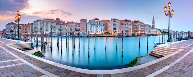 Canal Grande w Wenecji we Włoszech