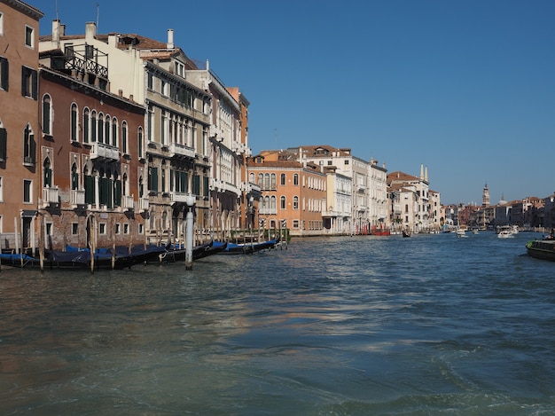 Canal Grande W Wenecji