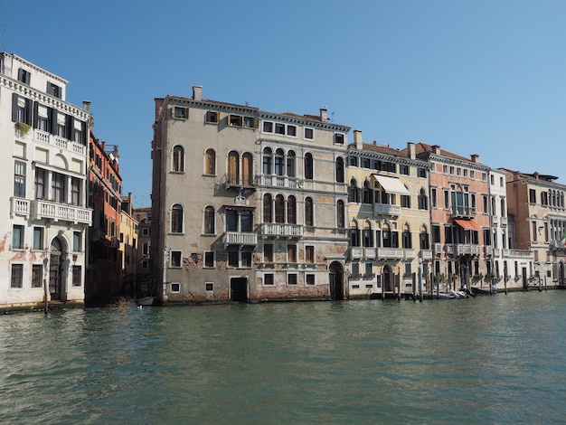 Canal Grande W Wenecji