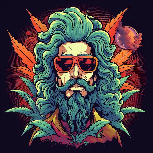 Cannabis Vector Art Kreatywne ilustracje i grafiki dla entuzjastów marihuany