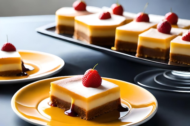 Caramel custard budyń