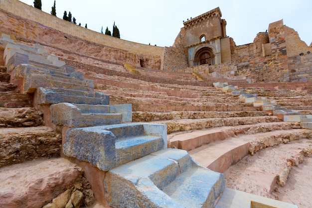 Cartagena Roman Amphitheatre w Murcia Hiszpania