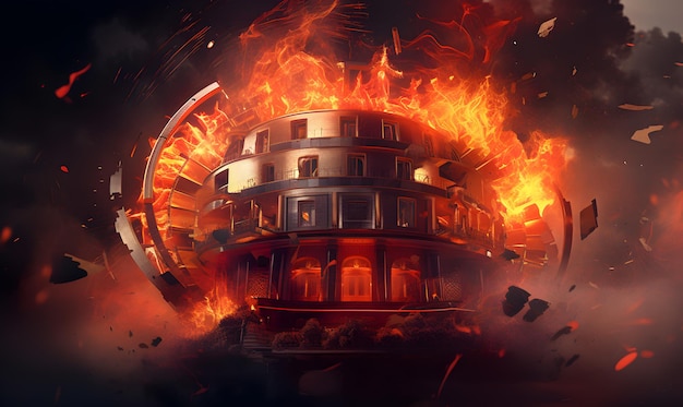 casino_roulette_in_fire_explosion dom z bombami