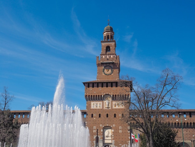 Castello Sforzesco Mediolan