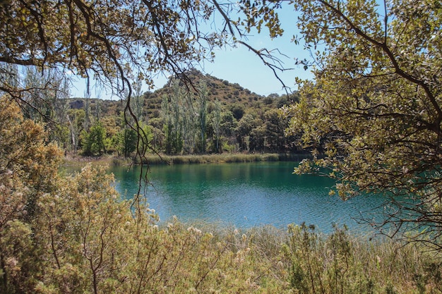 Castilla la Mancha Parque natural de las Lagunas de Ruidera paisajes y entorno natural