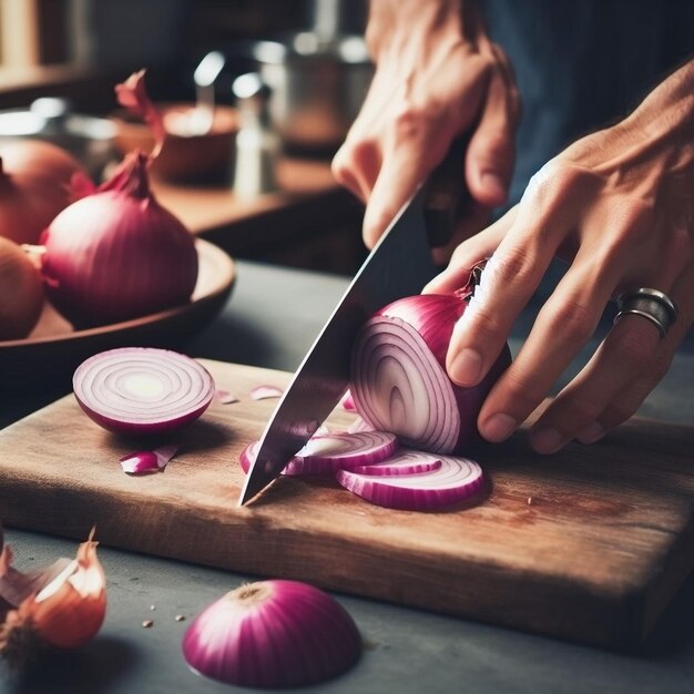 Cebula, warzywo, kawałek organiczny, surowy, świeży, wegetariański składnik kuchenny, zdrowy kawałek