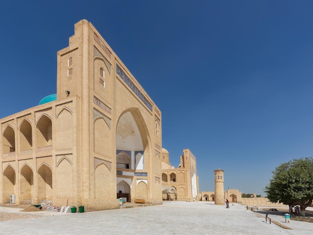 Centralny plac Chor Bakr Memorial Nekropolis kompleks starożytnych budynków Buchara Uzbekistan