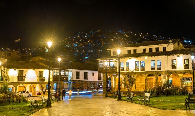 Centralny plac cusco w peru