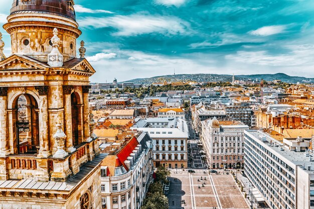 Centrum Budapesztu, Widok z Bazyliki św