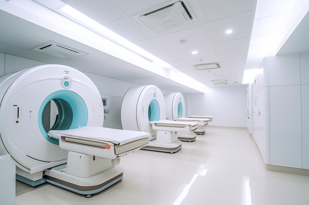 Centrum diagnostyki obrazowej z zaawansowanymi technologiami obrazowania, takimi jak MRI czy tomografia komputerowa medyczna