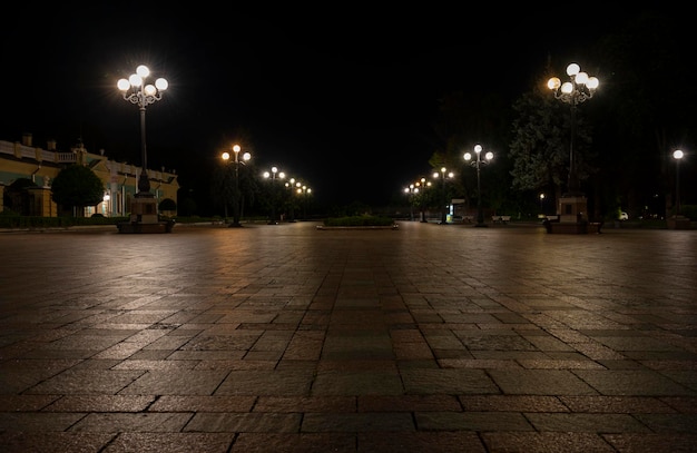 Centrum Kijowa Obszar Kijowa Maryinsky park Aleja Prezydencka