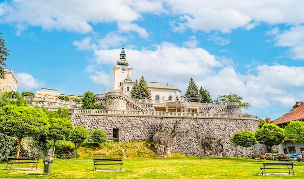 Centrum miasta Ruzomberok to miasto w północnej Słowacji w historycznym Liptowie