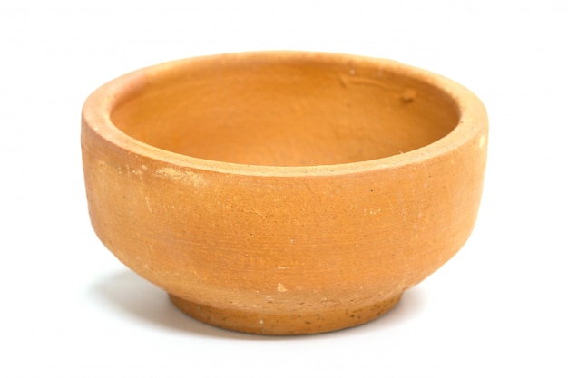 Zdjęcie ceramiczny brązowy doniczka
