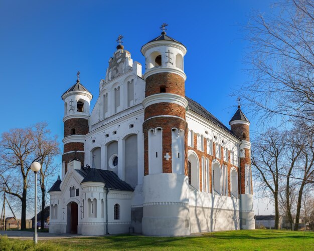 Cerkiew na cześć Narodzenia Najświętszej Maryi Panny w Murowance obwód grodzieński Białoruś