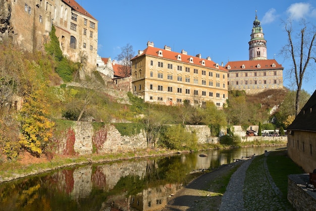 Cesky Krumlov jest wpisany na Listę Światowego Dziedzictwa UNESCO