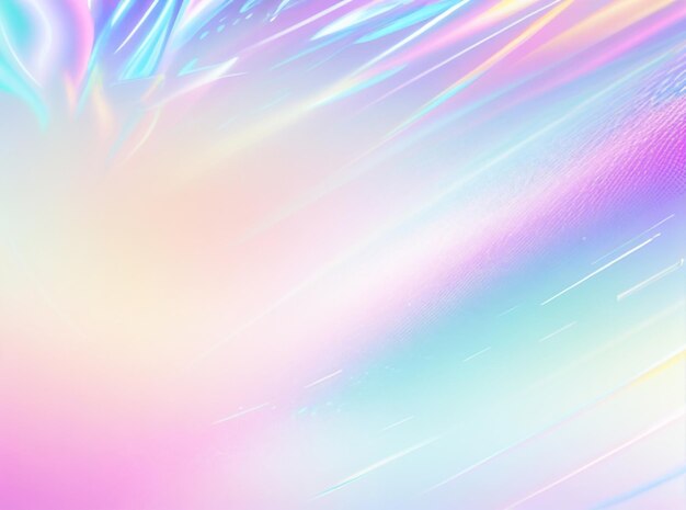 Chameleon Elegance Holographic Abstract Blur Spot Vector 3D Chameleon 3