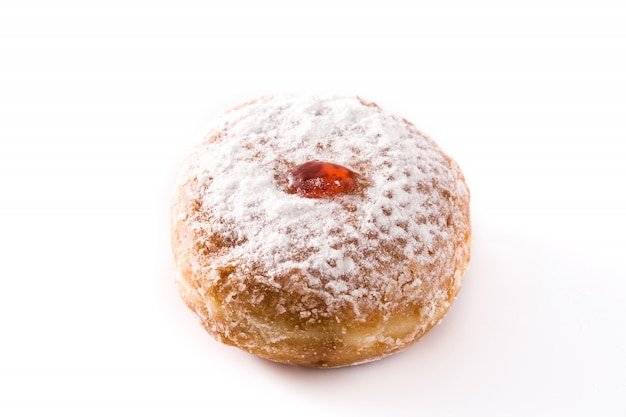 Chanuka sufganiyot. Tradycyjne żydowskie pączki dla Chanuki.