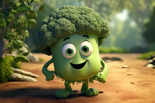charakter brokułów