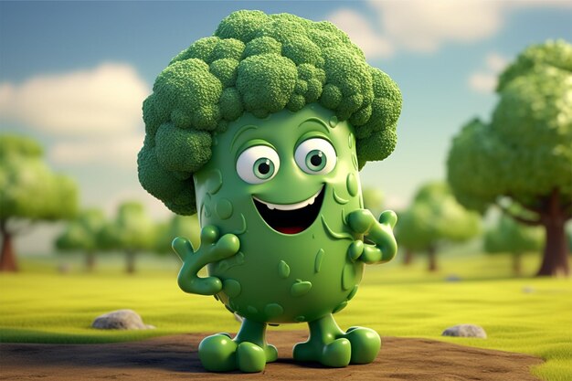 charakter brokułów